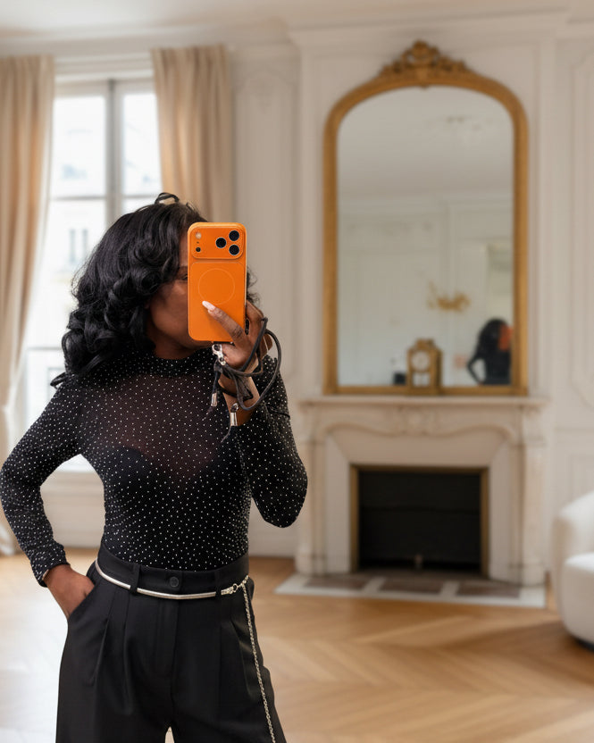 Body Noir à Col Montant –Beautiful shop