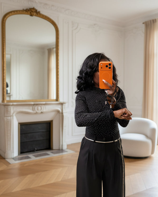 Body Noir à Col Montant –Beautiful shop