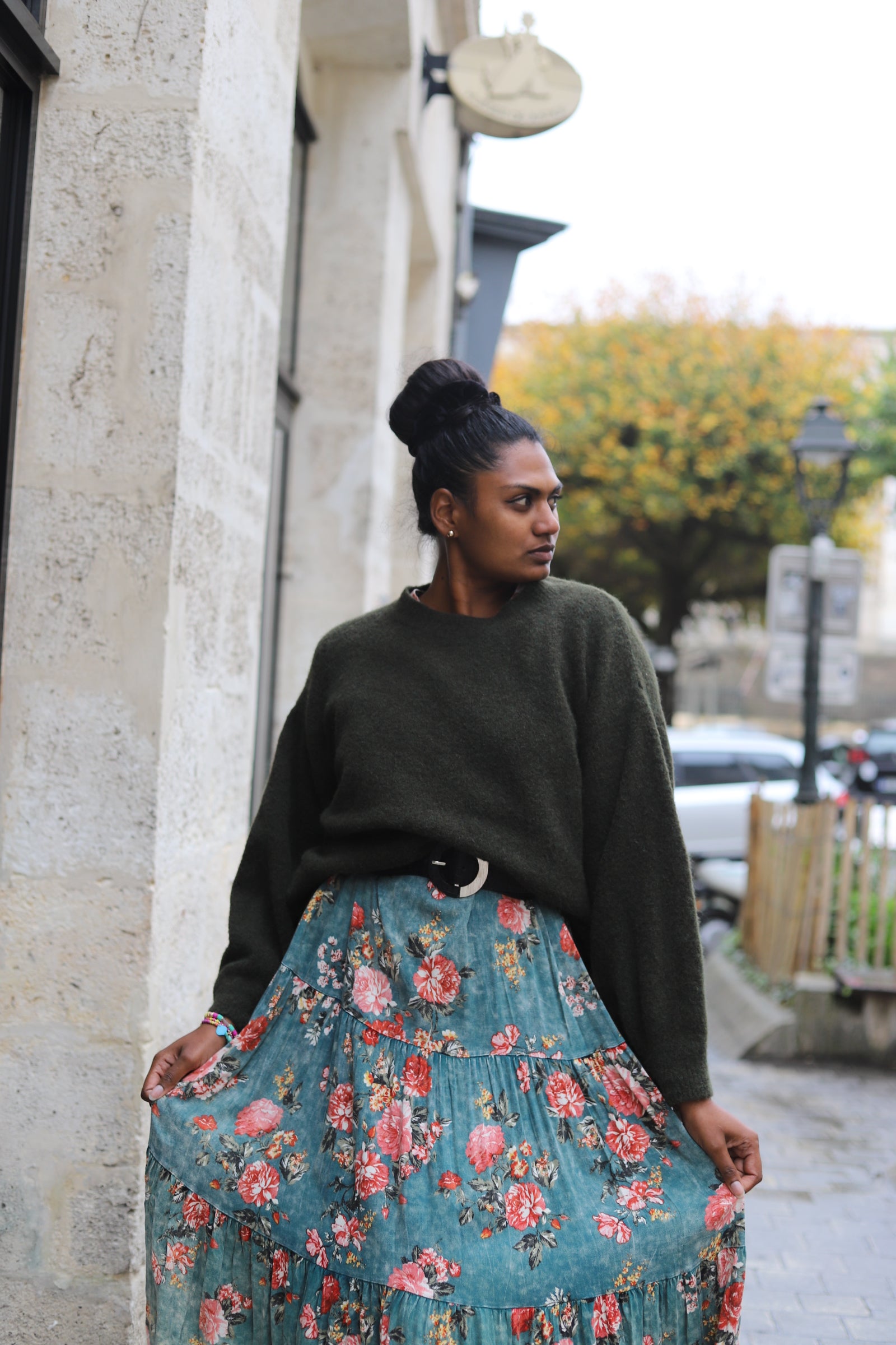 Ceinture large noire élastique avec boucle – Beautiful Shop