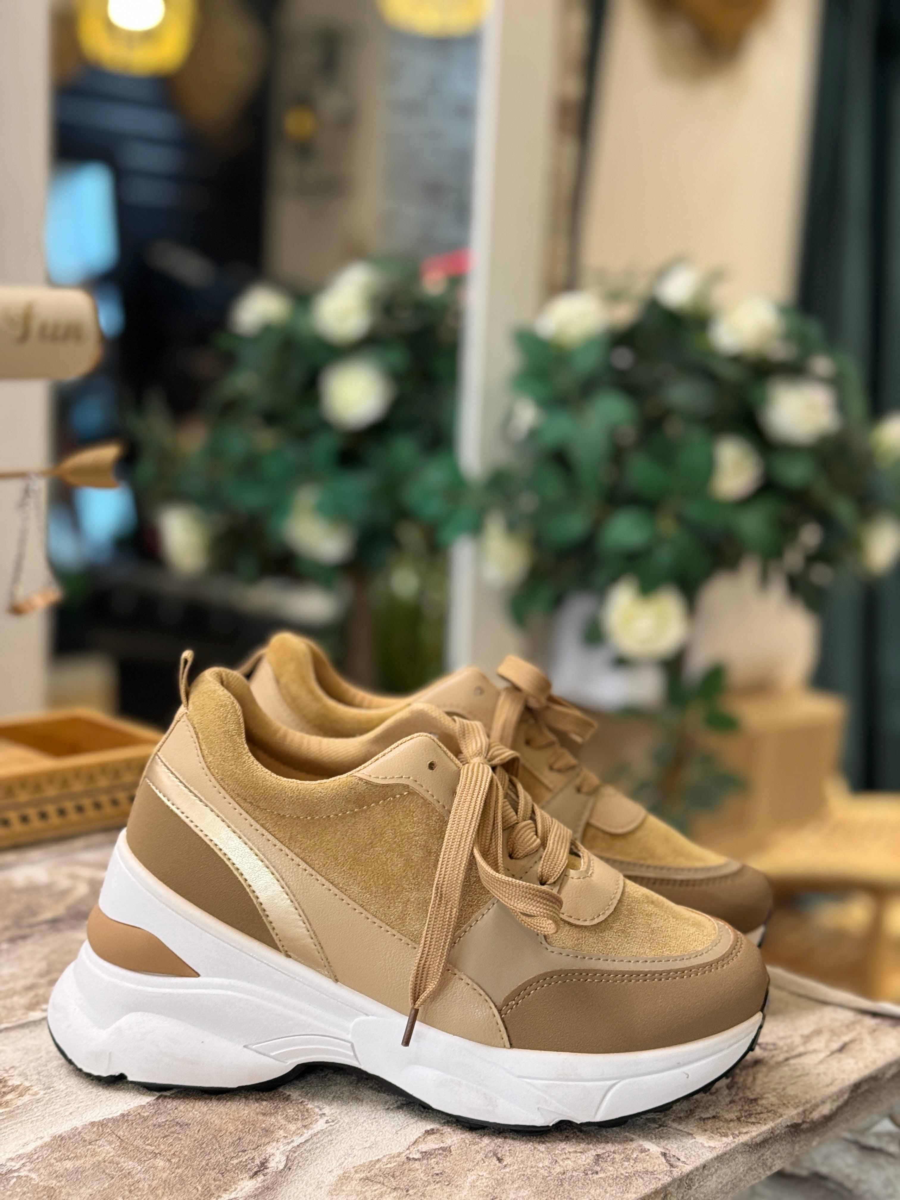 Baskets Compensées Femme - beautifulshop - boutique Angoulême