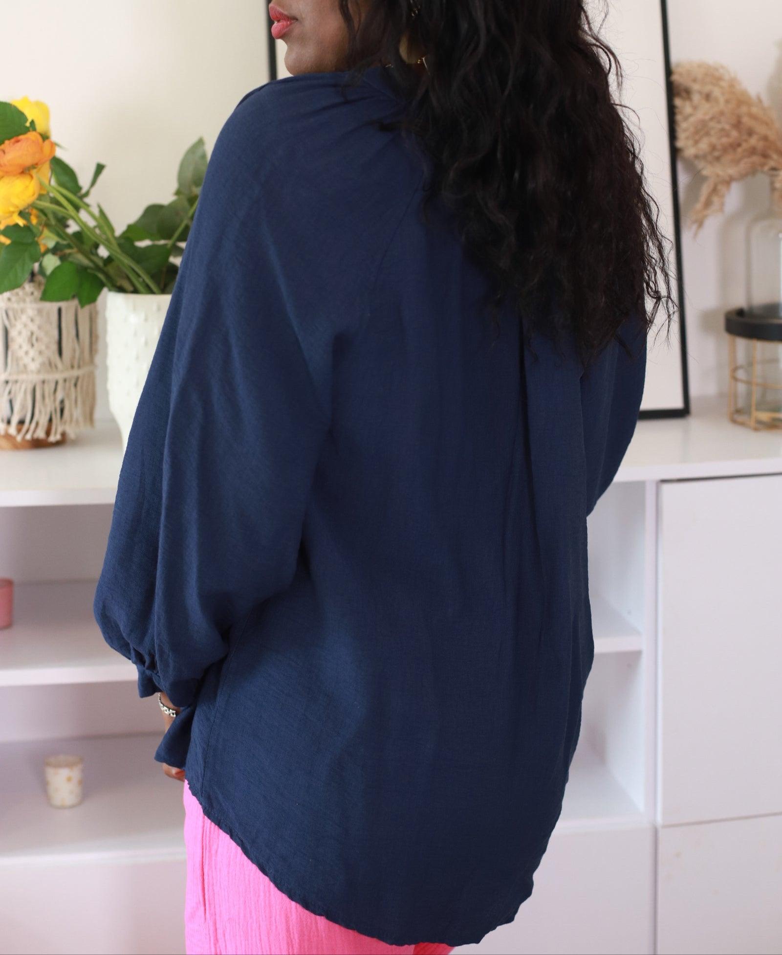 Chemise Fluide Femme en Crêpe - beautifulshop