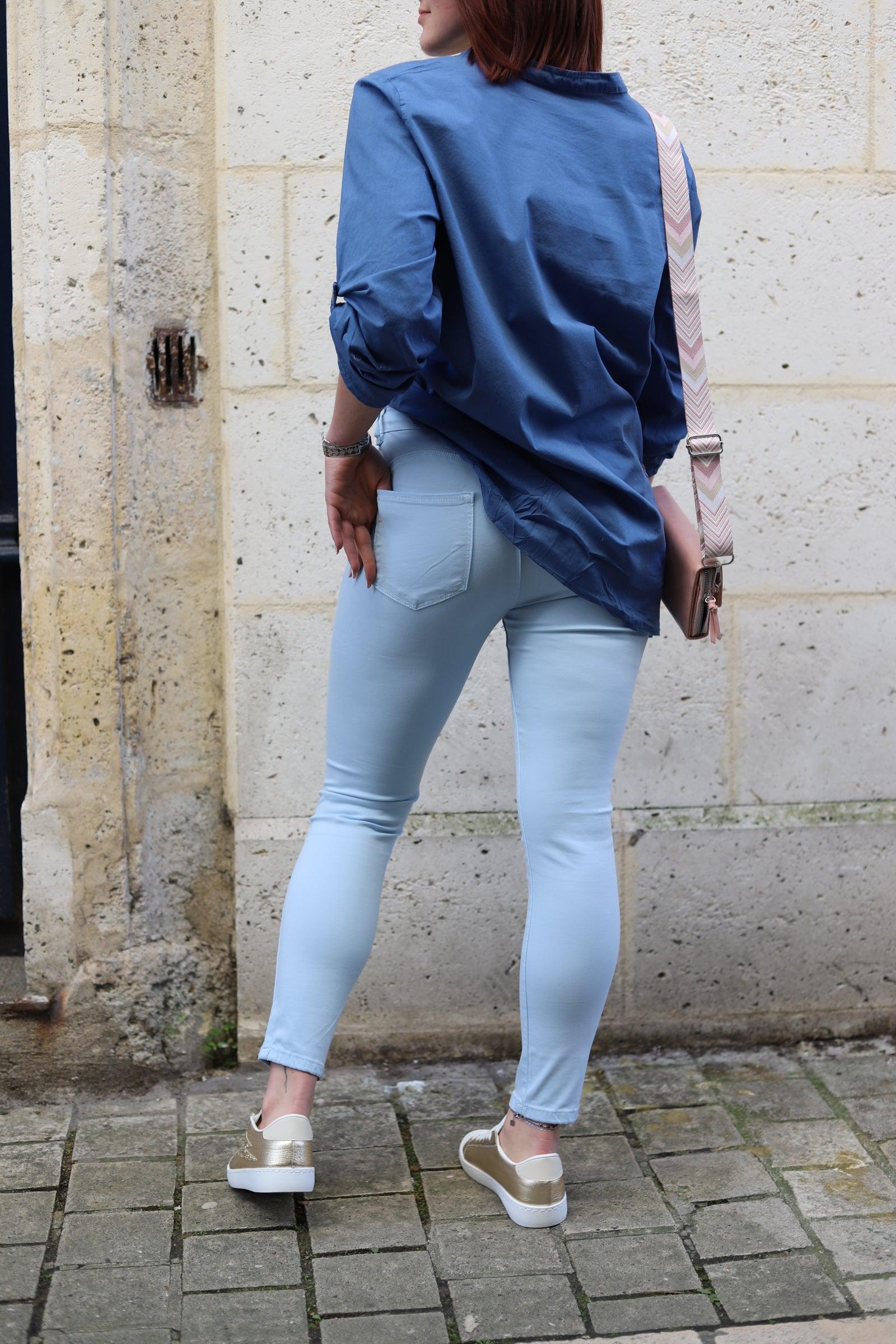 Jean Slim Femme – Confort et Élégance au Quotidien - beautifulshop - boutique femme sur Angoulême