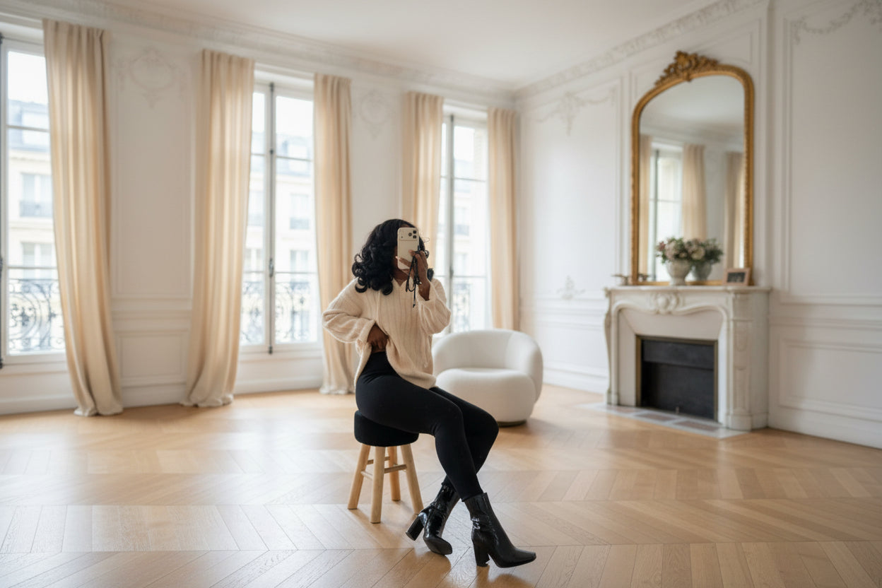 Legging Noir Doublé Chaud-beautifulshop