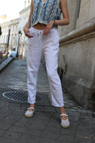 Pantalon décontracté en coton-lin – Confort et style au naturel