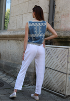 Pantalon décontracté en coton-lin – Confort et style au naturel-beautifulshop