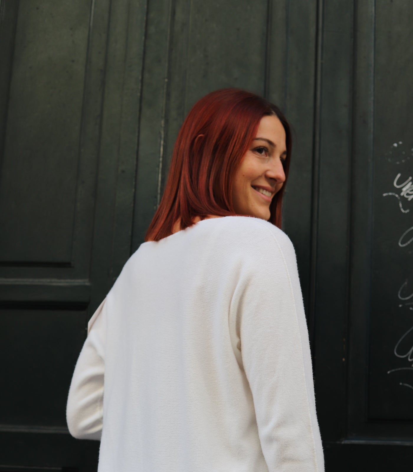 Pull Col V– Coupe Oversize-beautifulshop