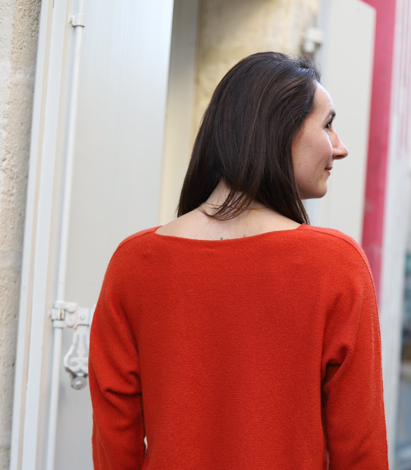 Pull Col V– Coupe Oversize-beautifulshop