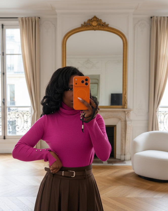 Pull Doux Fuchsia-beautifulshop