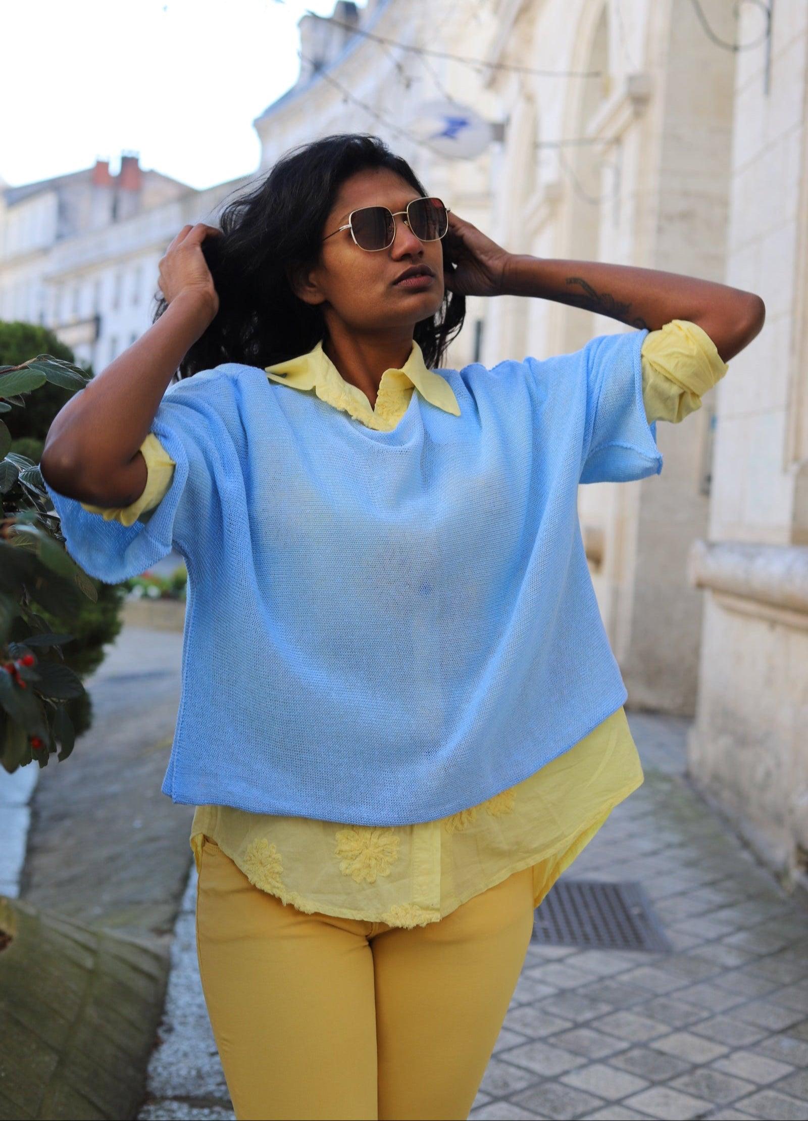 Pull Femme en Maille Fine – beautifulshop- boutique Angoulême