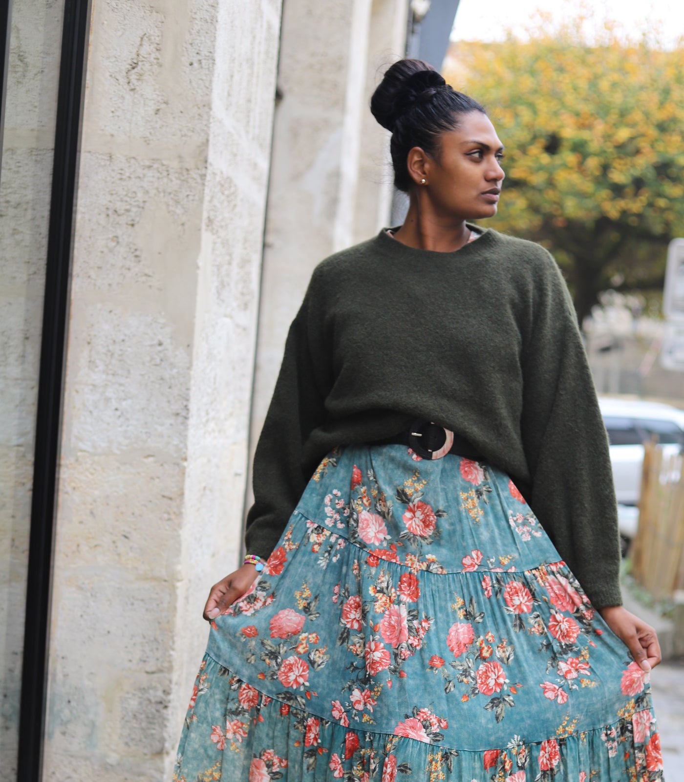 Pull Oversize kaki – Douceur & Style pour l’Hiver