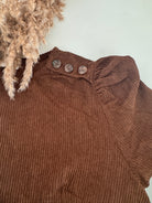 Robe courte fluide avec ceinture – Chocolat-beautifulshop