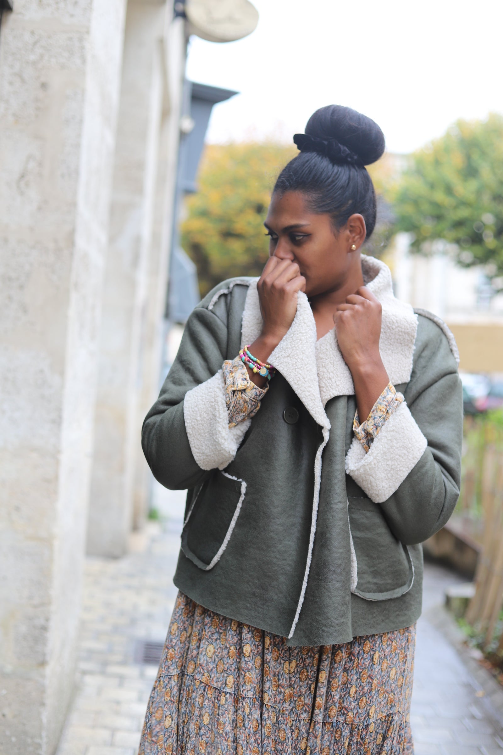 Veste Aviateur Oversize Kaki – beautiful shop