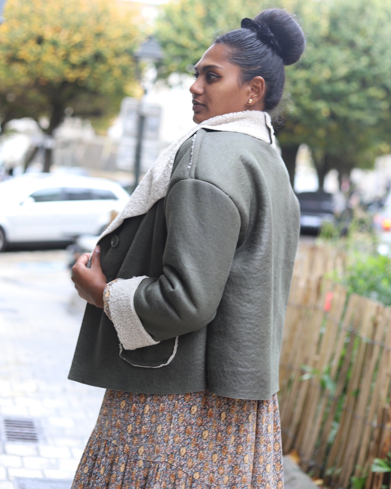 Veste Aviateur Oversize Kaki – beautiful shop