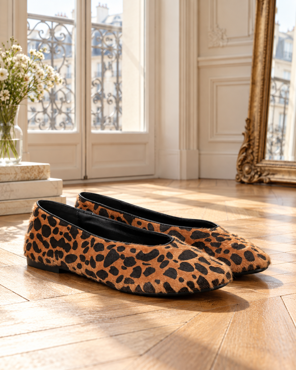 Ballerines alba – imprimé léopard – Beautiful Shop