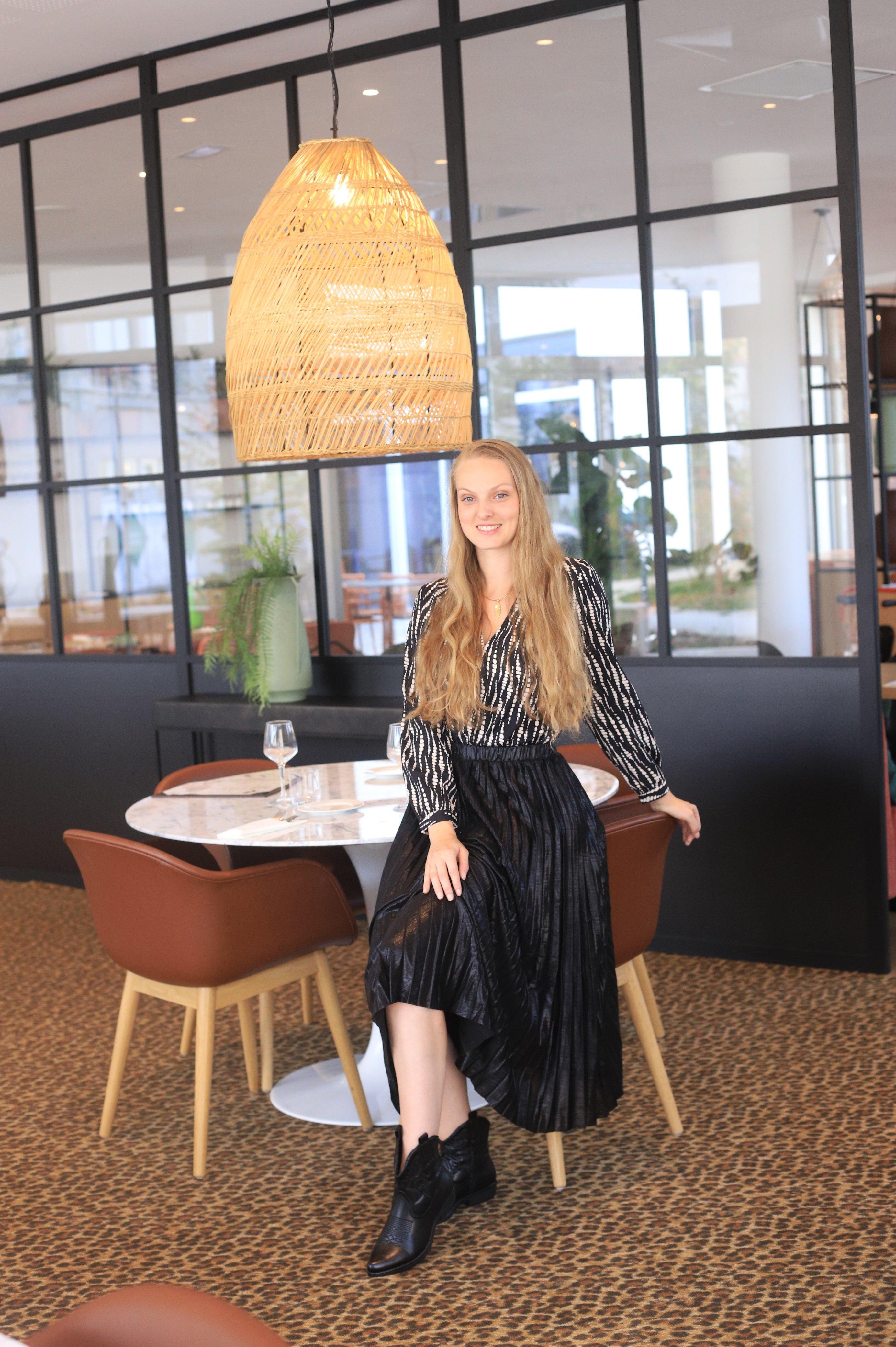 Bottines Noires Style Santiags en Simili Cuir - beautifulshop