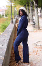 Combinaison Bleu Marine - beautifulshop