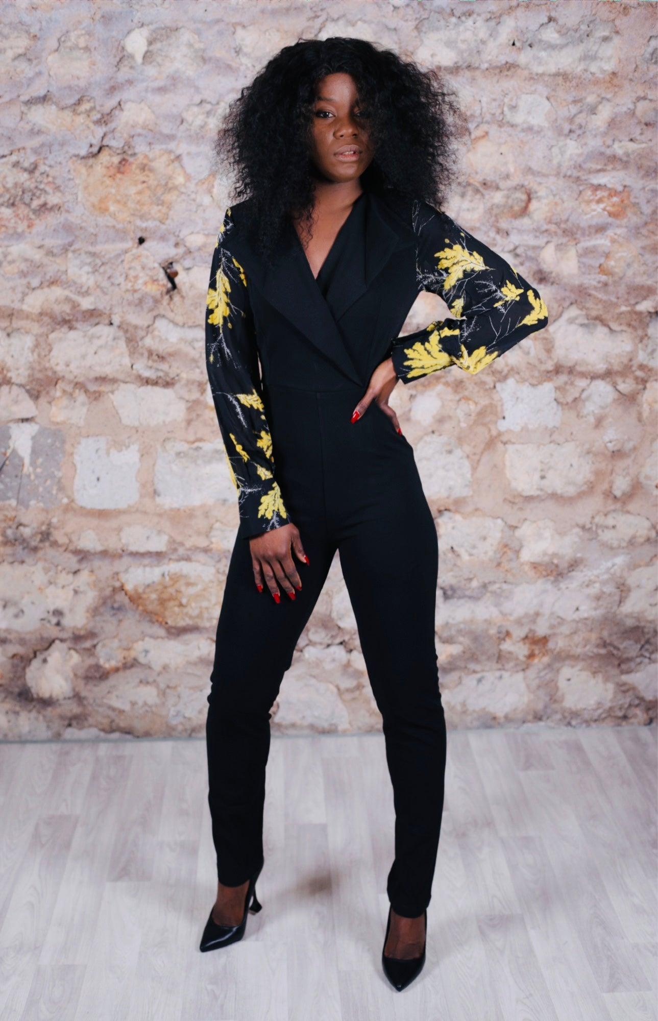 Combinaison noir - beautifulshop