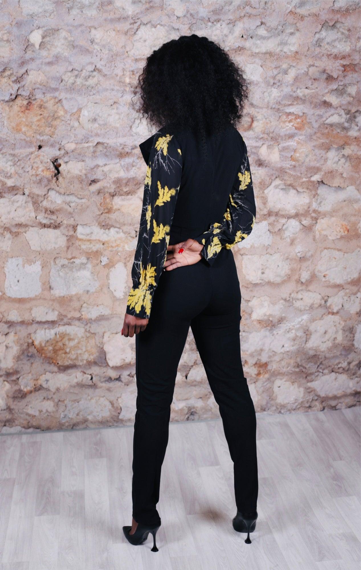 Combinaison noir - beautifulshop