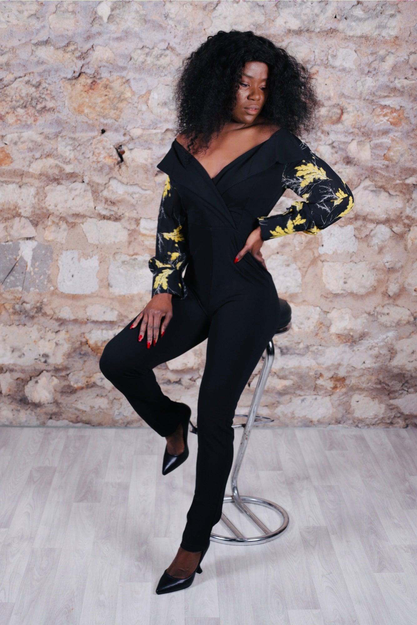 Combinaison noir - beautifulshop