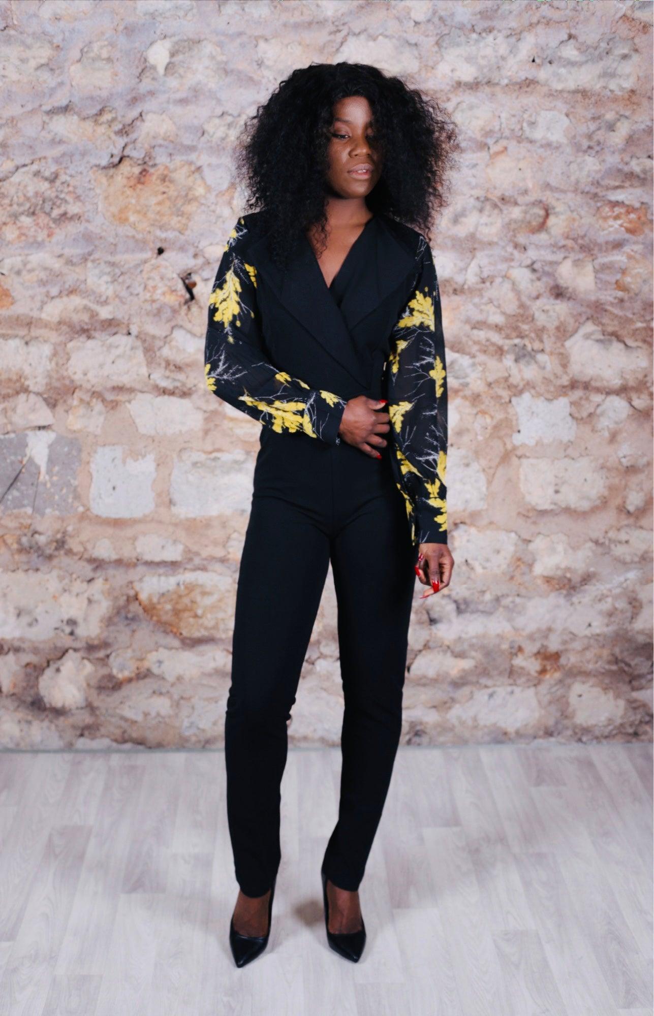 Combinaison noir - beautifulshop