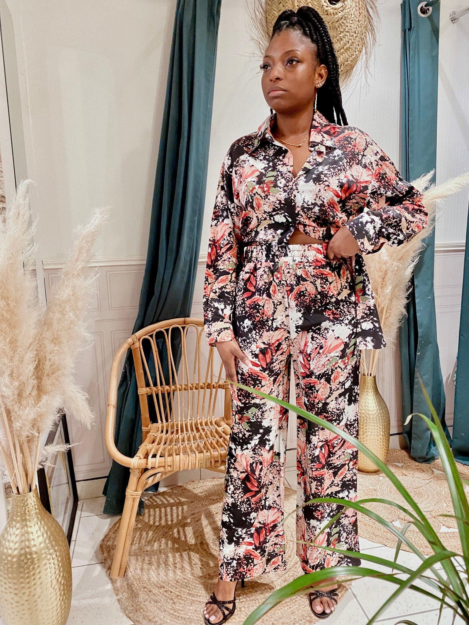 Ensemble pantalon et chemise loose - beautifulshop