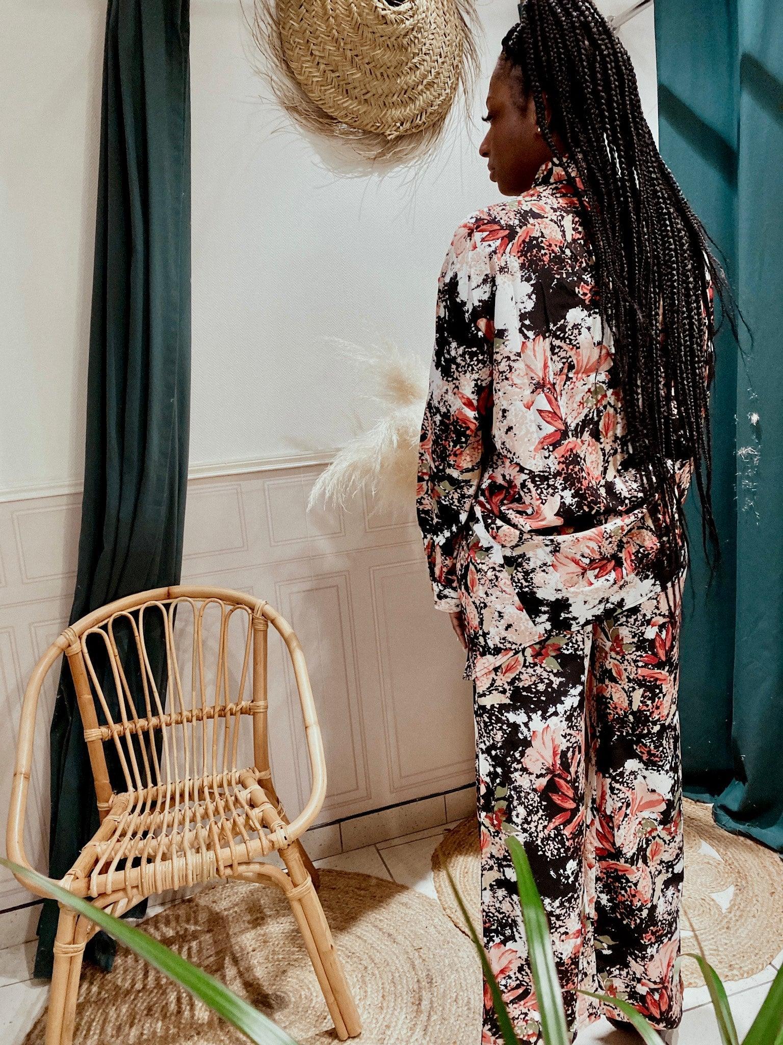 Ensemble pantalon et chemise loose - beautifulshop