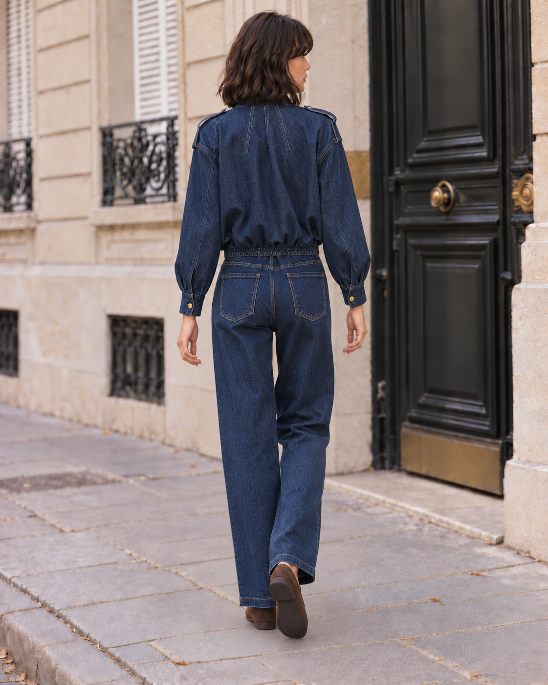 Jean confort Romy – bleu foncé – Beautiful Shop