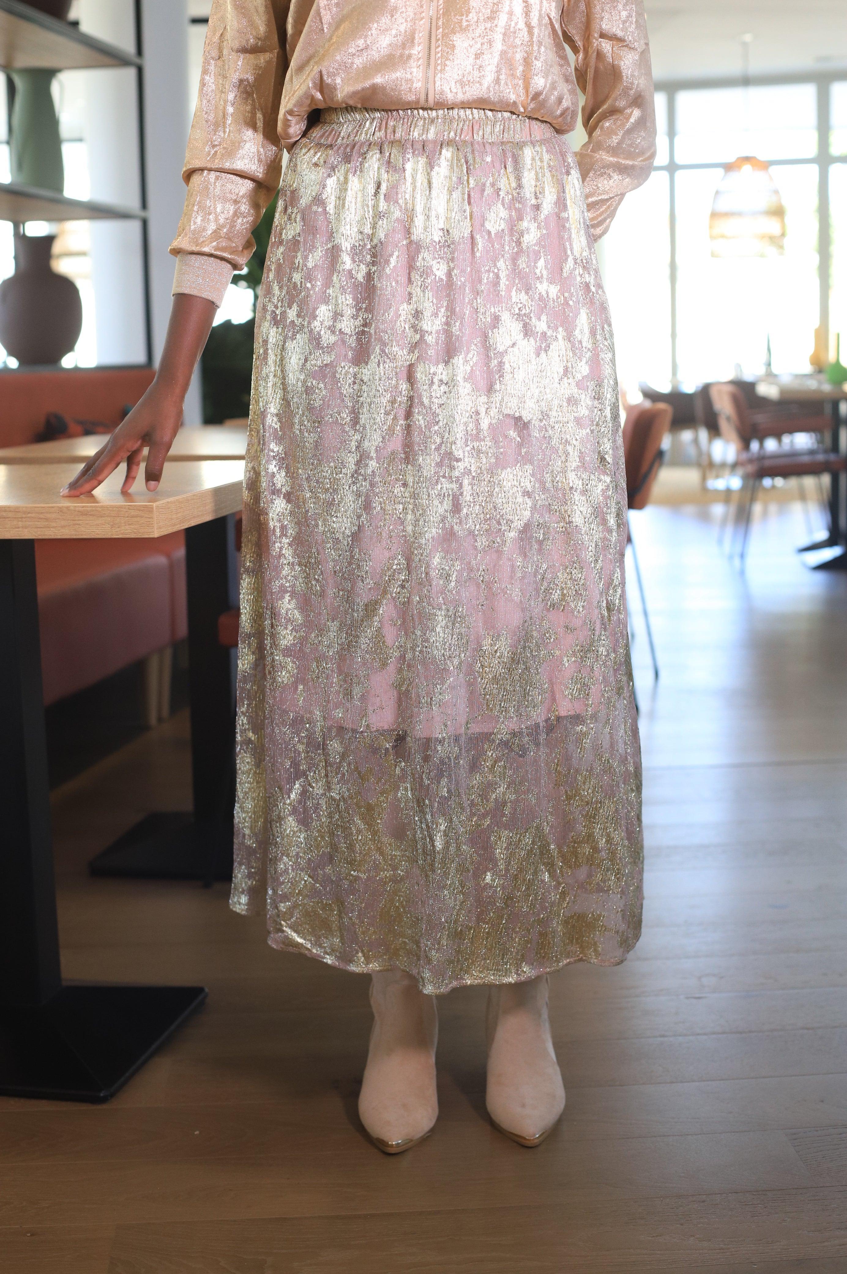 Jupe Longue Élastique à la Taille – Confort et Élégance Combinés - beautifulshop