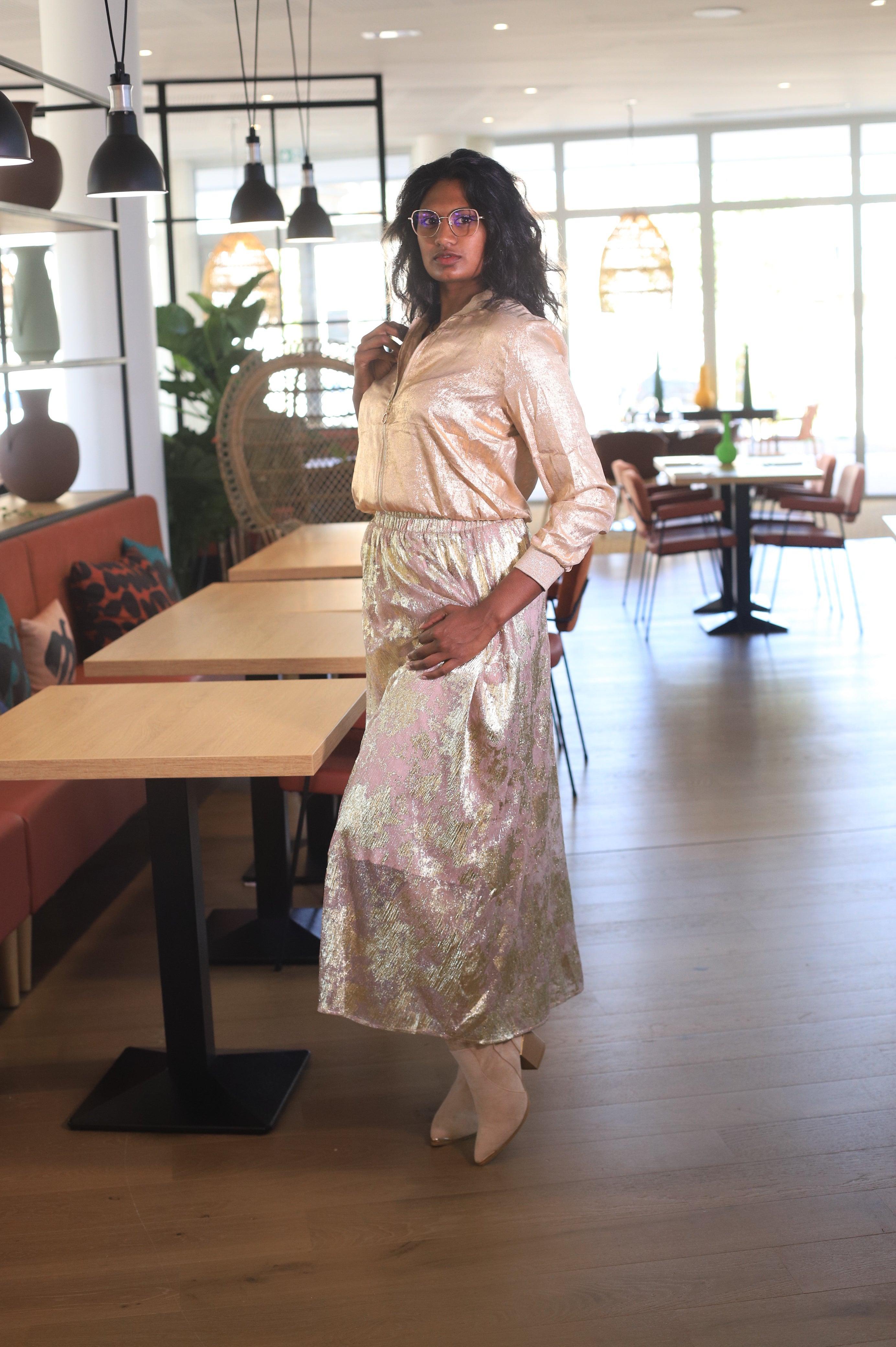 Jupe Longue Élastique à la Taille – Confort et Élégance Combinés - beautifulshop