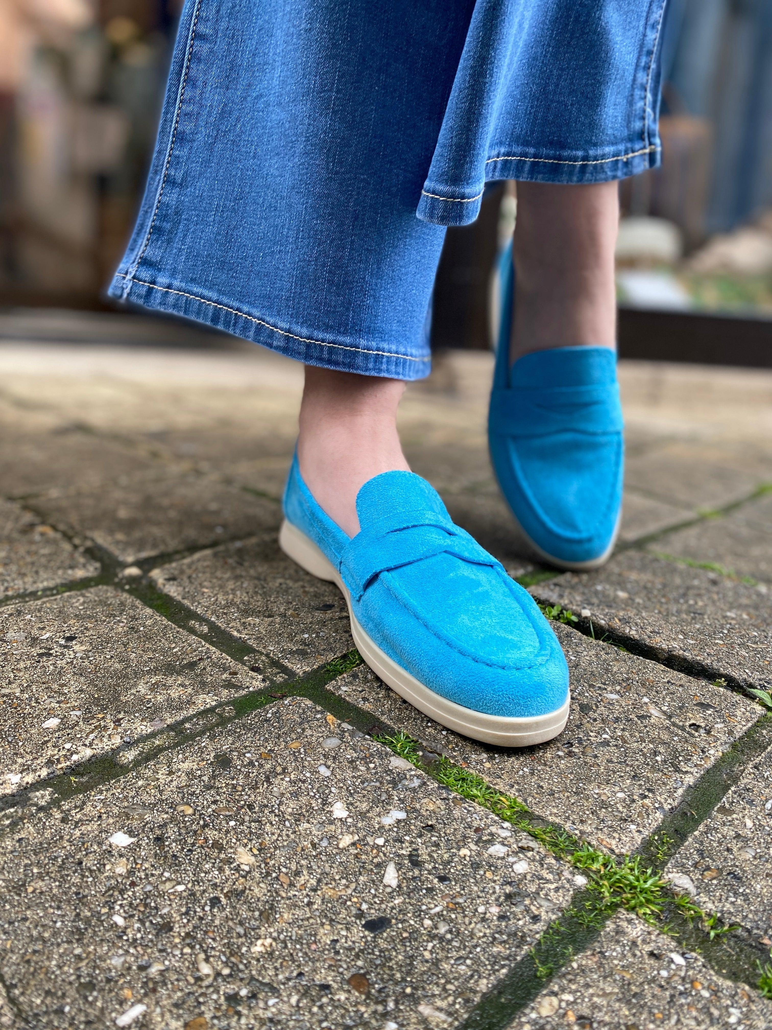 Mocassins en daim - beautifulshop