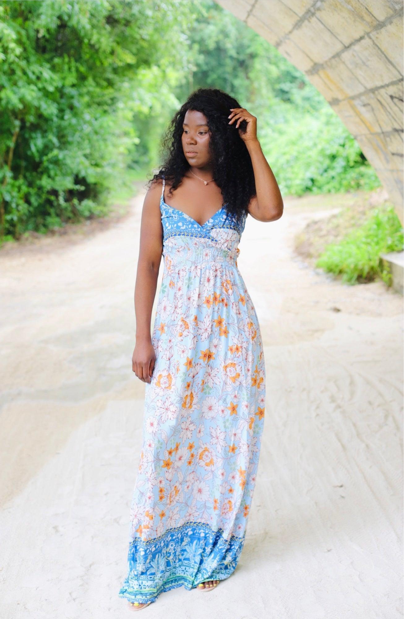 Robe bohémienne - beautifulshop