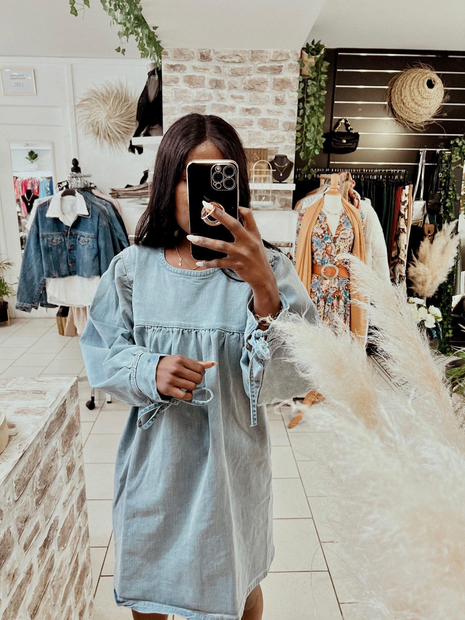 Robe courte en jean - Beautiful Shop Angoulême - beautifulshop