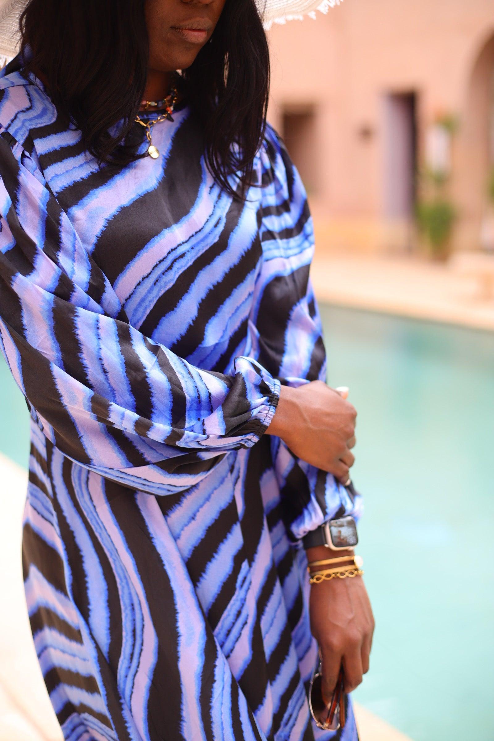 Robe longue ample à dos ouvert - beautifulshop