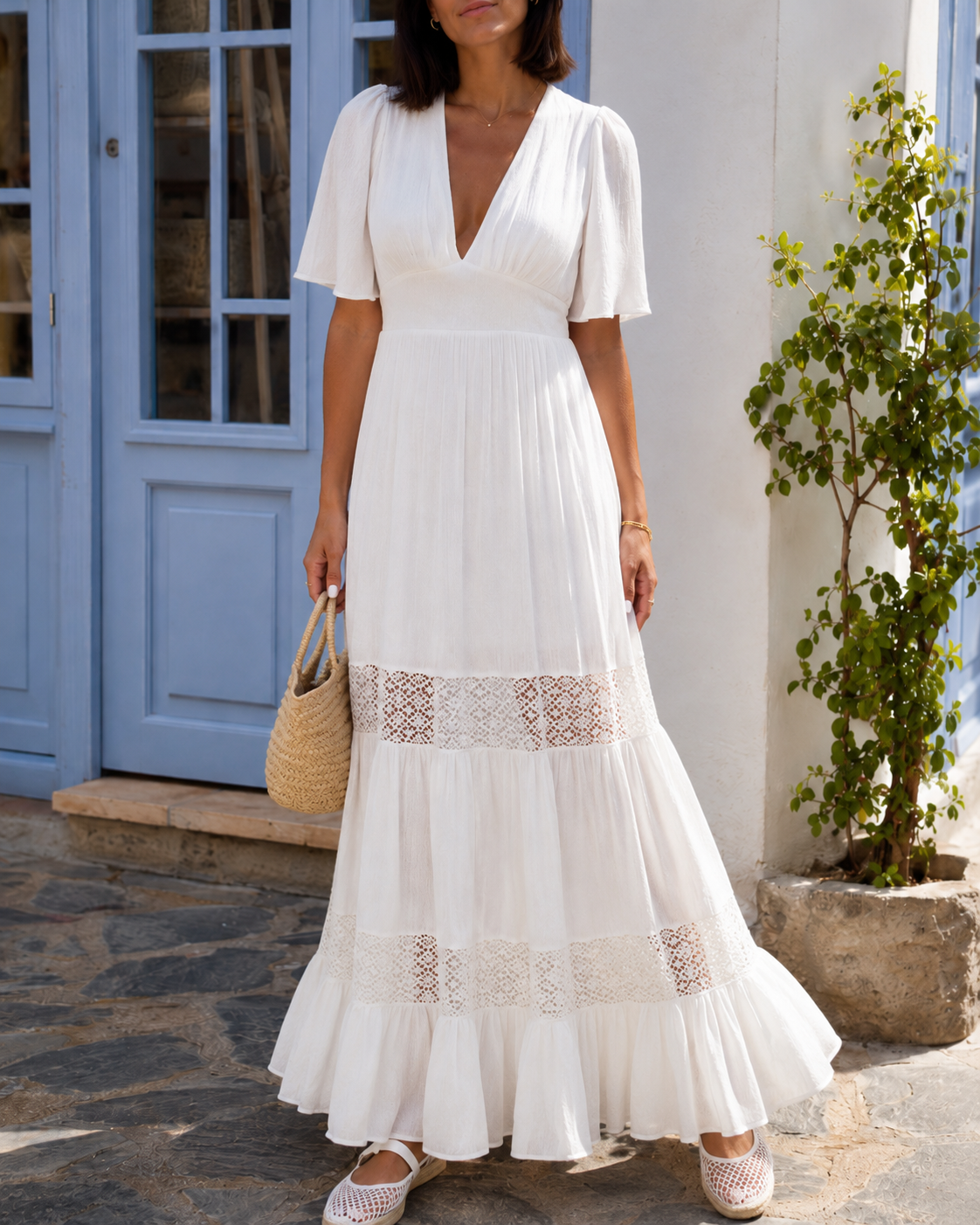 robe-longue-blanche-dentelle-macrame
