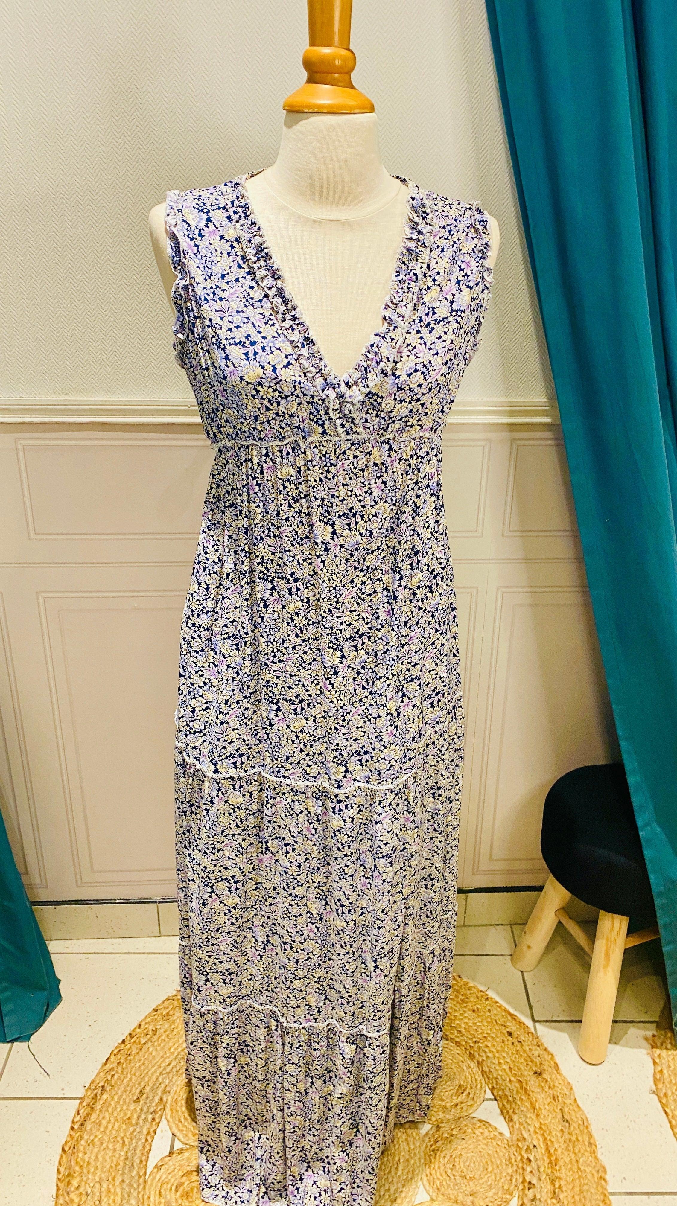 Robe longue empire - beautifulshop