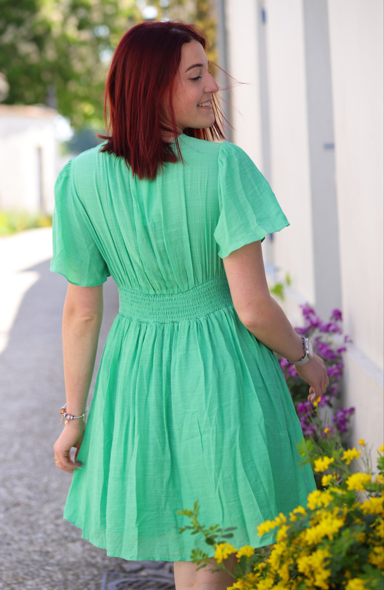 Robe Courte Verte – Fraîcheur et Féminité au Quotidien - beautifulshop