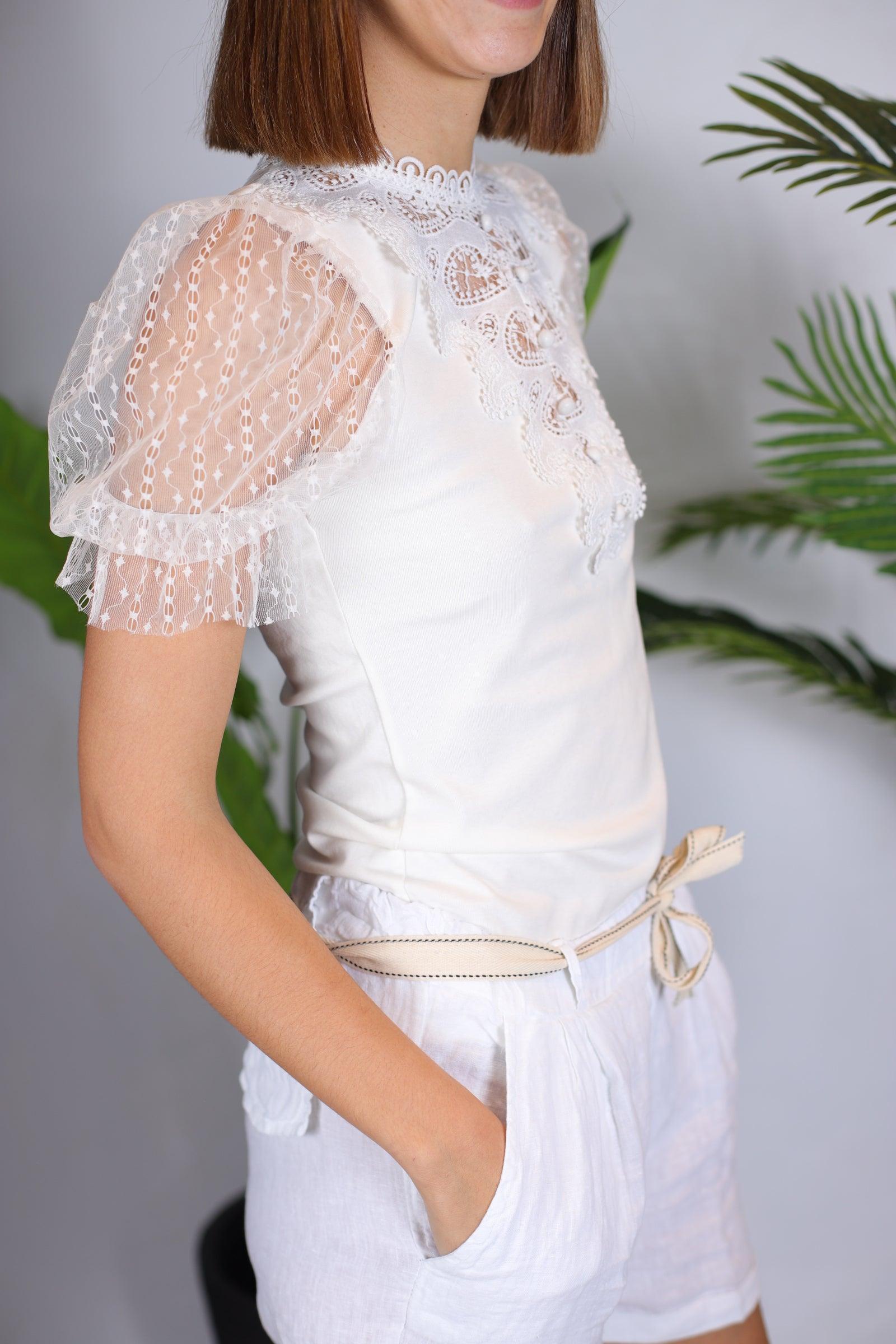 Short blanc - beautifulshop