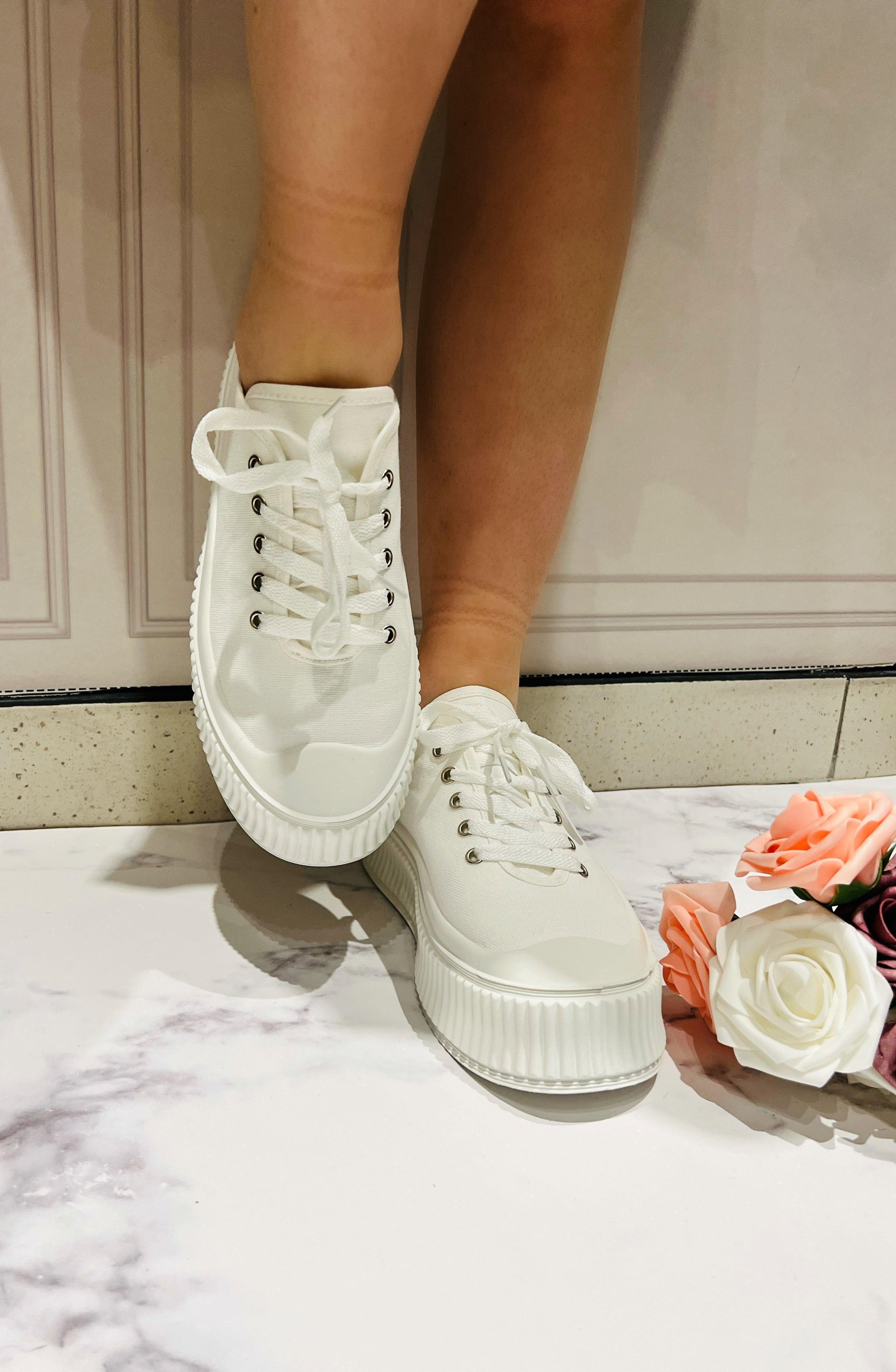 Tennis blanche - beautifulshop