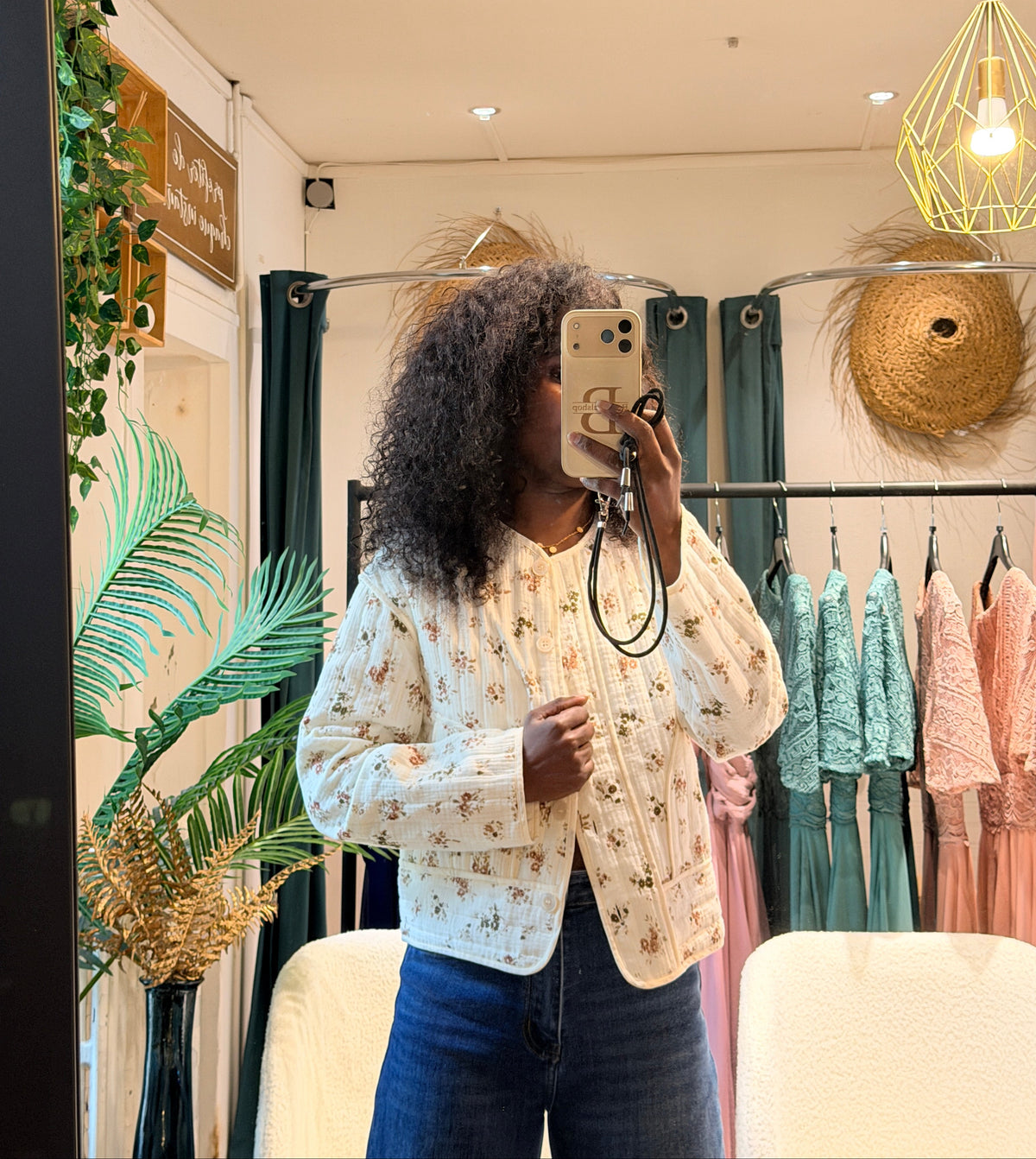 Veste Gaspard à imprimé floral – Beautiful Shop