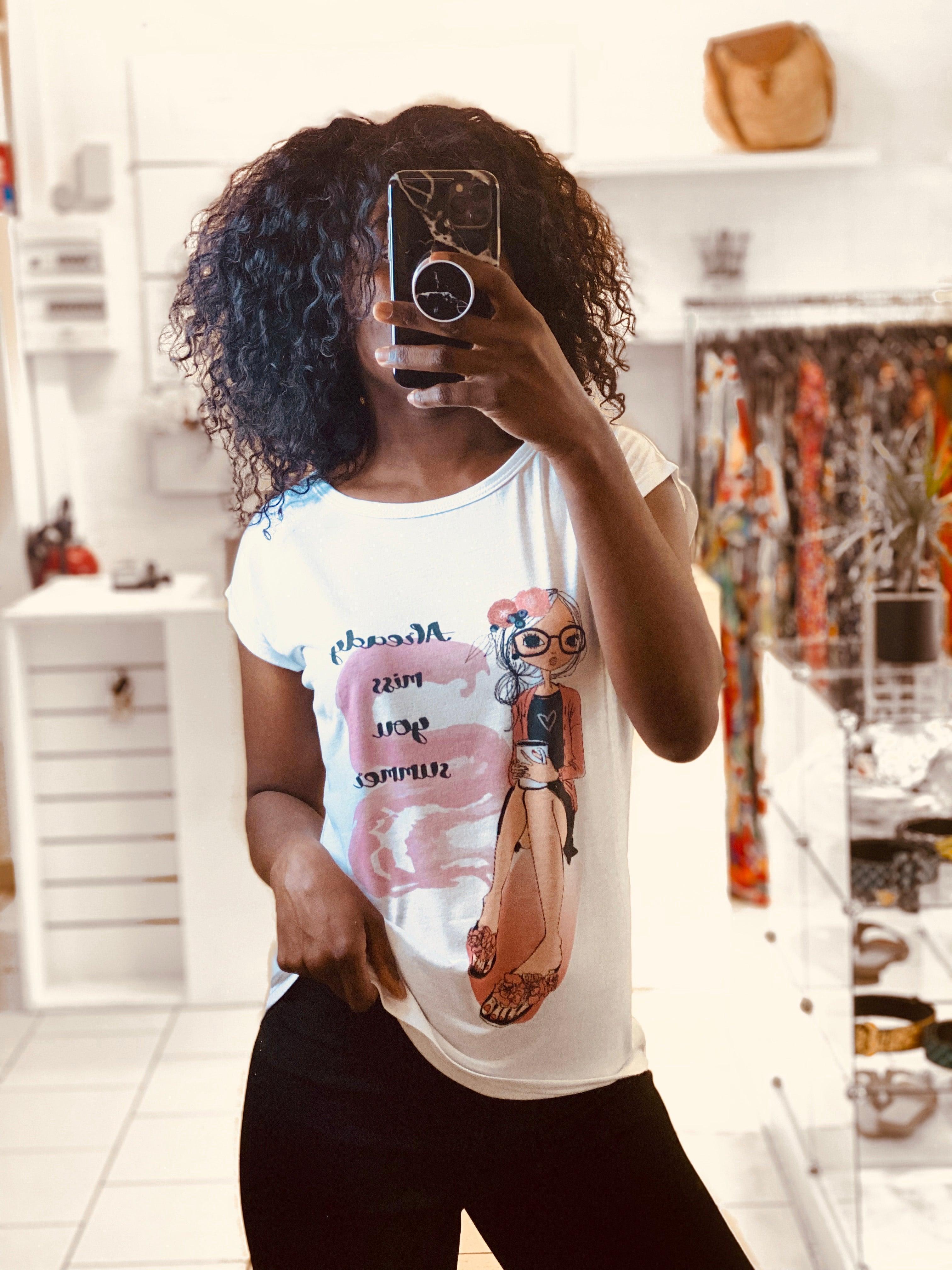 T-shirt summer - beautifulshop