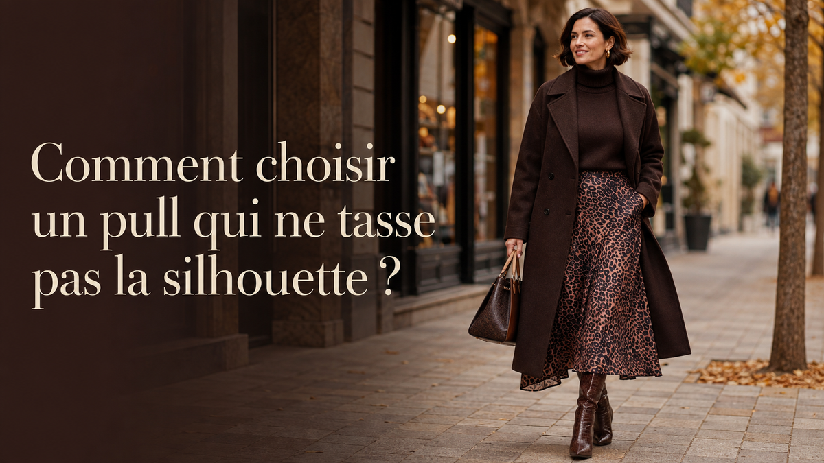Comment choisir un pull qui ne tasse pas la silhouette ?