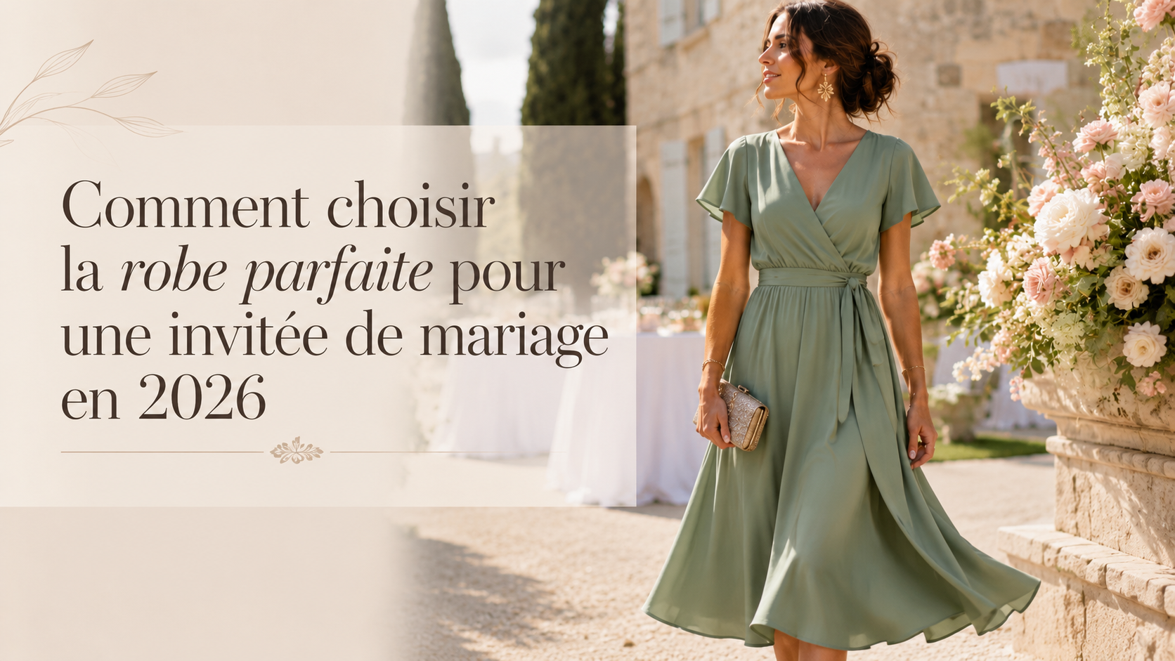 Comment choisir la robe parfaite pour une invitée de mariage en 2026.beautifulshop