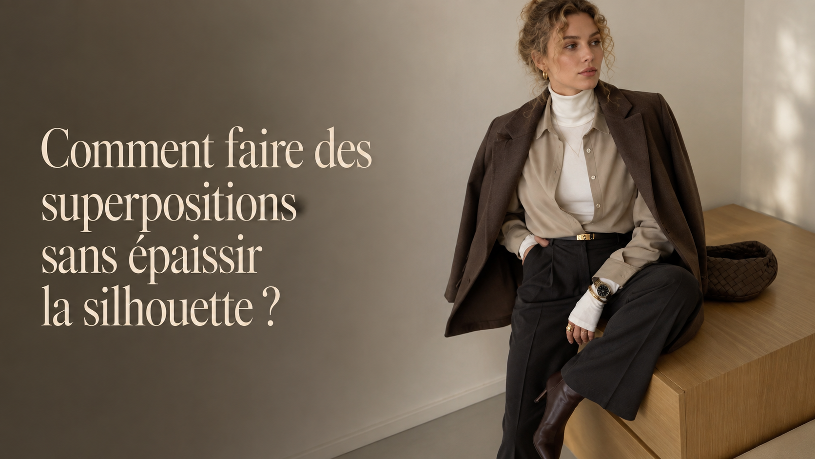 Comment faire des superpositions sans épaissir la silhouette ?