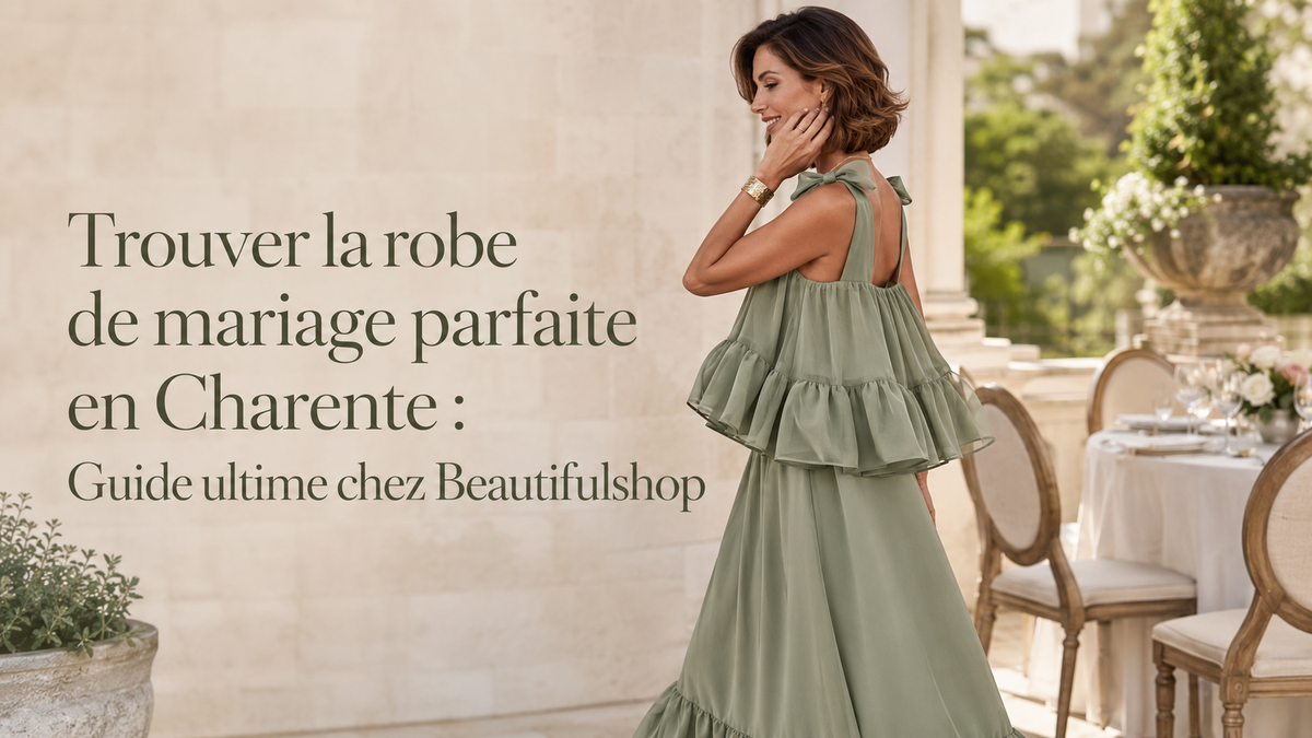 Trouver la robe de mariage parfaite en Charente : Guide ultime chez Beautifulshop