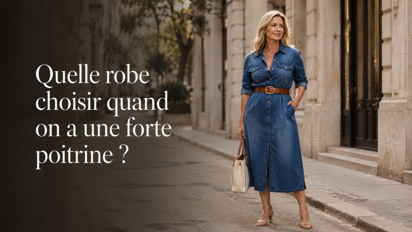 Quelle robe choisir quand on a une forte poitrine ?