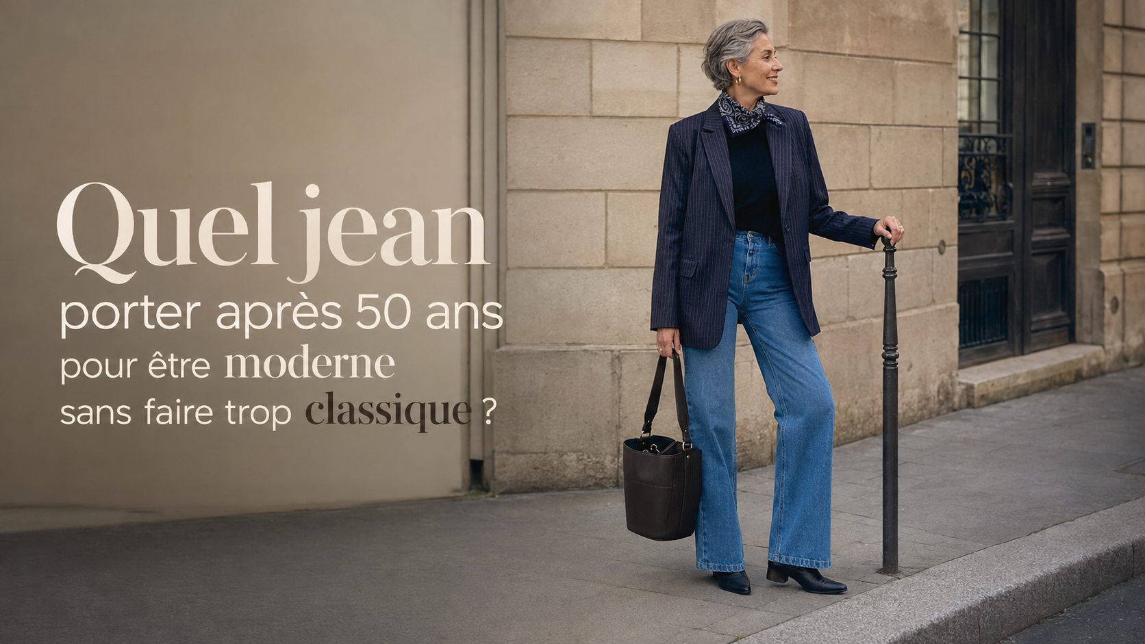 Quel jean porter après 50 ans pour être moderne sans faire trop classique ?