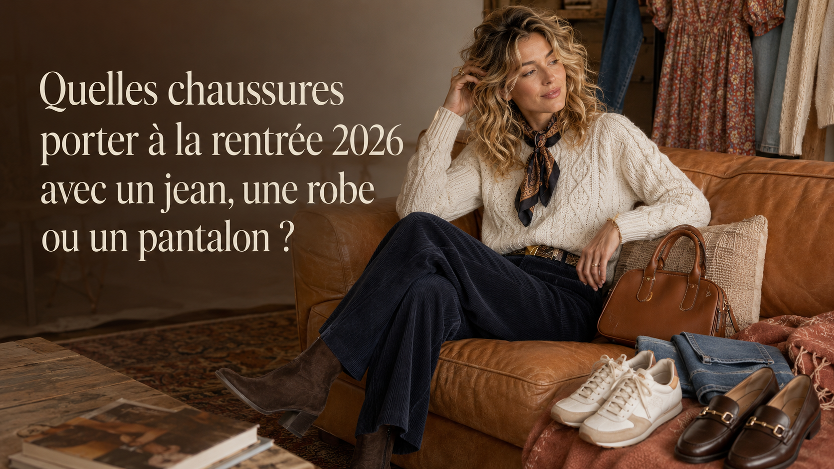 Quelles chaussures porter à la rentrée 2026 avec un jean, une robe ou un pantalon ?