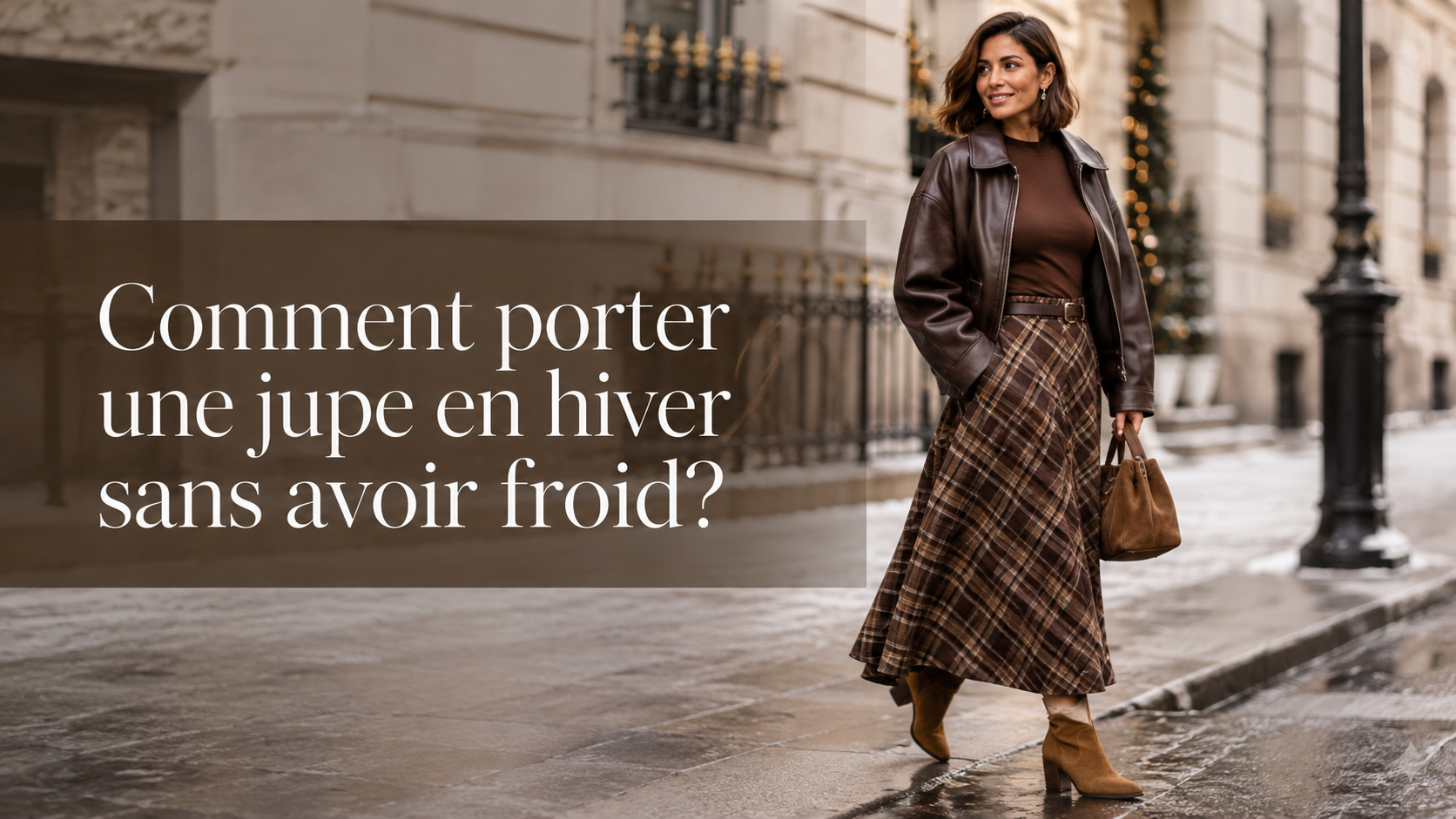 Comment porter une jupe en hiver sans avoir froid ?
