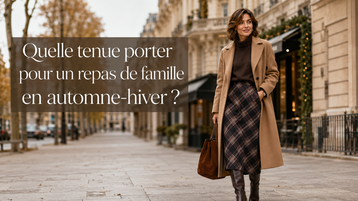 Quelle tenue porter pour un repas de famille en automne-hiver ?