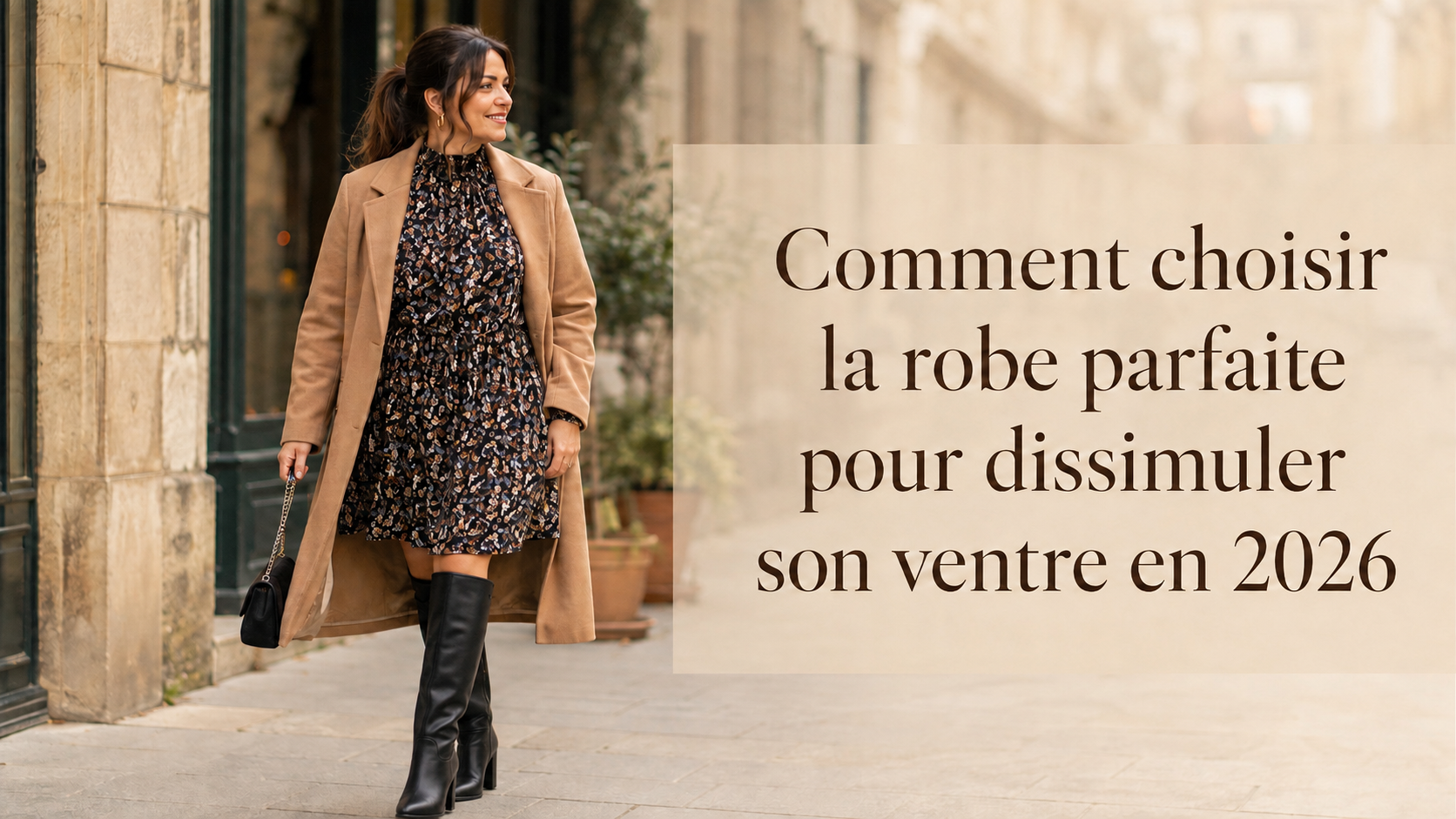 Comment choisir la robe parfaite pour dissimuler son ventre en 2026